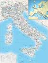 Italy Physical Map