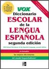 Vox Diccionario Escolar De La Lengua Española - Click Image to Close